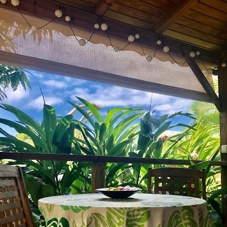 Le Carbet Chez Villas Piment Cafe Deshaies Bagian luar foto