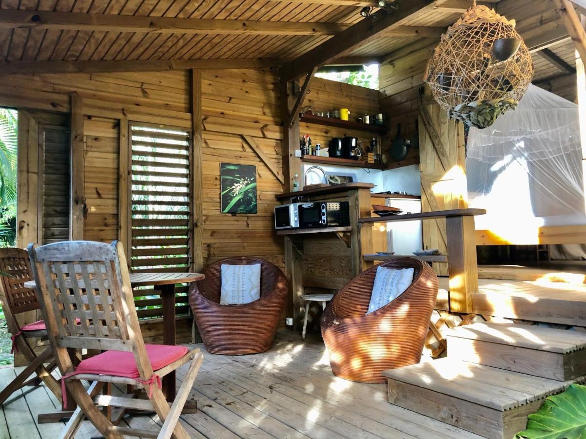 Le Carbet Chez Villas Piment Cafe Deshaies Bagian luar foto